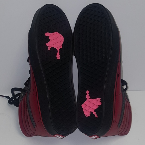 Vans X Marvel Sk8 Hi Deadpool Men's Shoes Limited - Picture 6 of 7